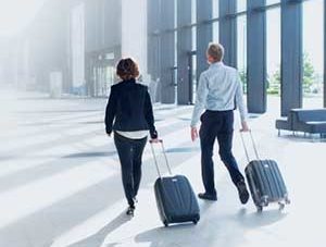 Business trip of two people
