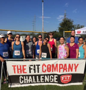 Shannon Peterson and Team ML&R at Austin’s annual Fit Company Challenge