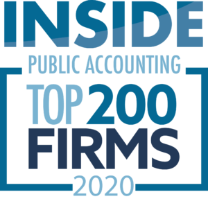 INSIDE Public Accounting 2020Top 200 Firms Logo