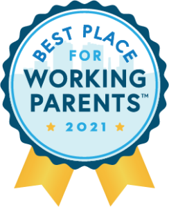 Best Places for Working Parents 2021 Logo