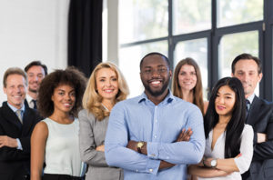 Group of employees