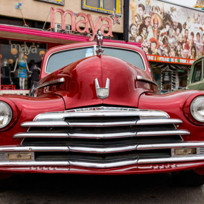 Vehicle on South Congress
