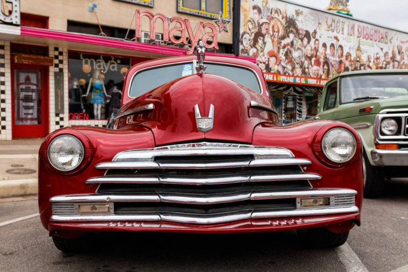 Vehicle on South Congress
