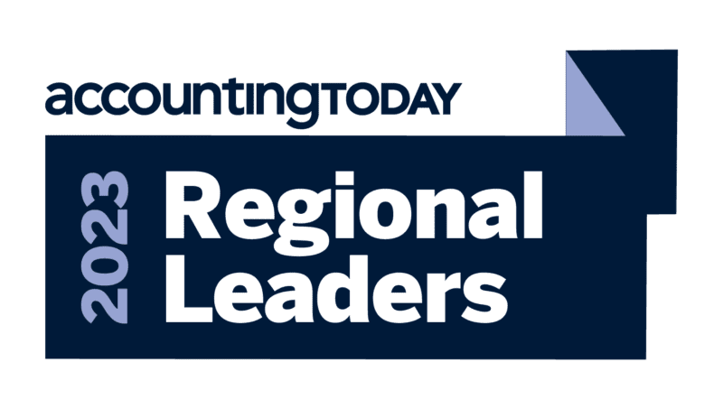 Accounting Today 2023 Regional Leaders Award