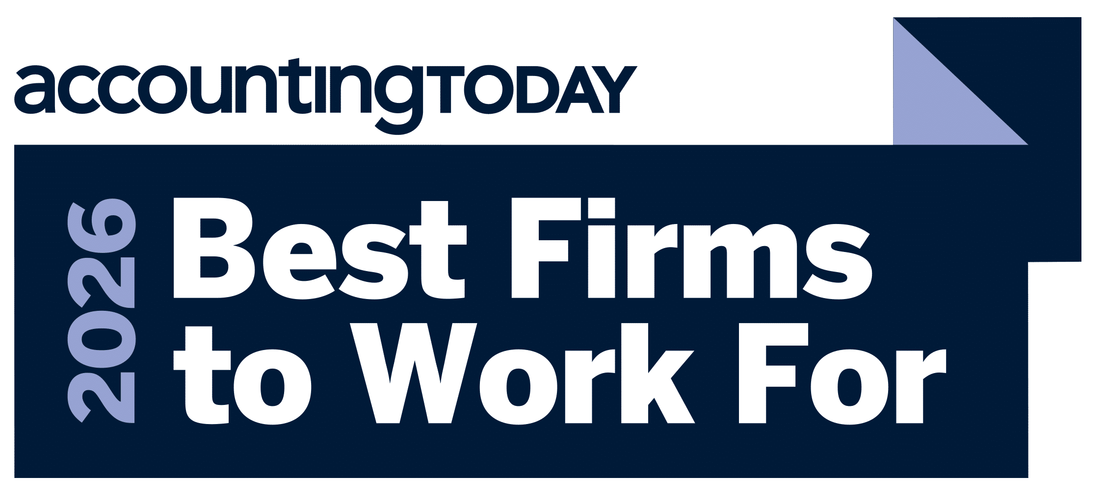 Accounting Today's Best Firms to Work For Logo 2026